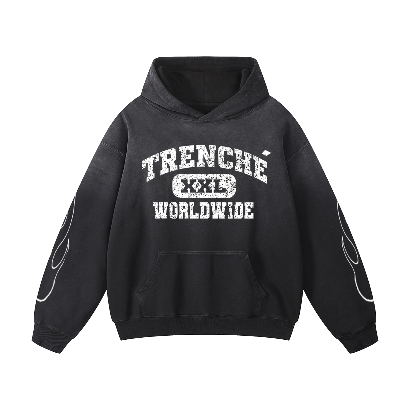 TRENCHÉ Noire Worldwide Hoodie